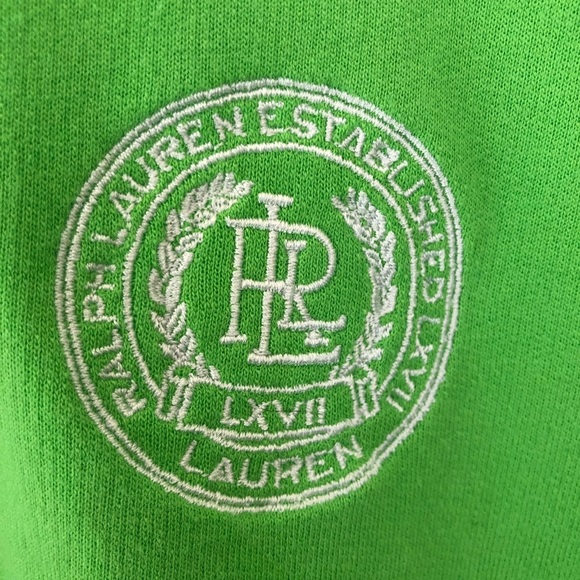 NWOT LRL Lauren Active Ralph Lauren neon trend zip up jacket - Picture 3 of 9
